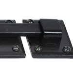 FROM THE ANVIL 33114 - BLACK FRENCH DOOR BOLT 10 INCH