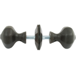 FROM THE ANVIL 33228 - BEESWAX OCTAGONAL MORTICE RIM KNOB SET