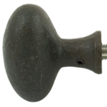 FROM THE ANVIL 33229 - BEESWAX OVAL MORTICE RIM KNOB SET