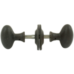 FROM THE ANVIL 33229 - BEESWAX OVAL MORTICE RIM KNOB SET