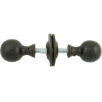 FROM THE ANVIL 33230 - BEESWAX ROUND MORTICE RIM KNOB SET