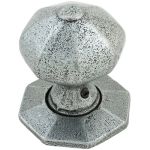 FROM THE ANVIL 33004 - OAK BOX LOCK WITH PEWTER PATINA FITTINGS