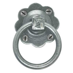 FROM THE ANVIL 33666 - PEWTER PATINA COTTAGE LATCH - LEFT HAND