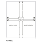 EXIDOR 704BD-30 - SEVEN POINT LOCKING SYSTEM
