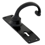 FROM THE ANVIL 73205M - BLACK MF CLASSIC LEVER ON LOCK BACKPLATE