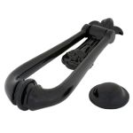 FROM THE ANVIL 33610M - POLISHED BRASS LOOP DOOR KNOCKER