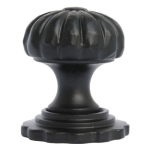 FROM THE ANVIL 83507 - BLACK CABINET KNOB WITH BASE - SMALL