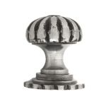 FROM THE ANVIL 83510 - CABINET KNOB WITH BASE - LARGE - NATURAL