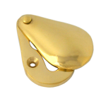 FROM THE ANVIL 83557 - PLAIN ESCUTCHEON - POLISHED BRASS