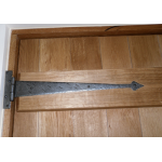 FROM THE ANVIL 33654 - PEWTER PATINA ARROW HEAD HINGE 18 INCH