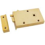 FROM THE ANVIL 83571 - BRASS RIGHT HAND BATHROOM RIM LATCH