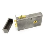 FROM THE ANVIL 83576 - IRON RIGHT HAND BATHROOM RIM LATCH