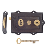 FROM THE ANVIL 83578 - DAVENPORT RIM LOCK - IRON