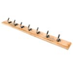 FROM THE ANVIL 83740 - STABLE COAT RACK - NATURAL SMOOTH/TIMBER