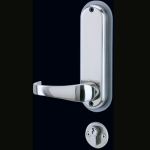 CODELOCKS CL525 - HEAVY DUTY MORTICE LOCK WITH COUBLE CYLINDER, 3 KEYS AND ANTI-PANIC SAFETY FEATURE. CODE FREE OPTION.