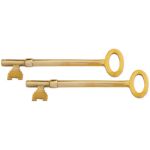 FROM THE ANVIL 83580 - BRASS RIGHT HAND RIM LOCK - SMALL