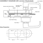 CODELOCKS CL4000GD - MEDIUM DUTY STAND ALONE ELECTRONIC PATCH CODELOCK FOR GLASS DOORS