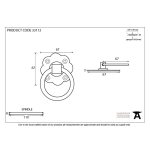 FROM THE ANVIL 33112 - BEESWAX RING TURN HANDLE SET