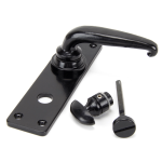 FROM THE ANVIL 33822 - BLACK SMOOTH LEVER BATHROOM SET