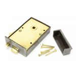 FROM THE ANVIL 83575 - IRON LEFT HAND BATHROOM RIM LATCH