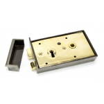 FROM THE ANVIL 83583 - IRON LEFT HAND RIM LOCK - SMALL