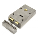 FROM THE ANVIL 83584 - IRON RIGHT HAND RIM LOCK - SMALL
