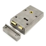 FROM THE ANVIL 83584 - IRON RIGHT HAND RIM LOCK - SMALL