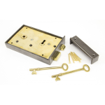 FROM THE ANVIL 83591 - IRON LEFT HAND RIM LOCK - LARGE