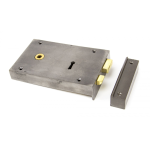 FROM THE ANVIL 83591 - IRON LEFT HAND RIM LOCK - LARGE