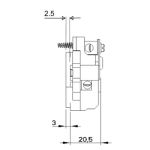 WANDSWORTH 13200/13201/13202 - SINGLE UNSWITCHED 13A SOCKET - PANEL MOUNTED