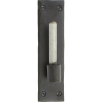 FROM THE ANVIL 33234 - BLACK BARN DOOR HOOK AND BAND HINGE 35 INCH - CRANKED
