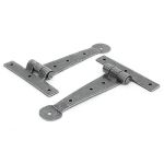 FROM THE ANVIL 33788 - PEWTER 6 INCH T HINGE (PAIR)