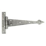 FROM THE ANVIL 33790 - PEWTER 9 INCH ARROW HEAD T HINGE (PAIR)