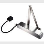EXIDOR 9880 R SPECIAL - GUARDIAN E-MAG CARE HOME DOOR CLOSER, POWER SIZE 4 WITH RADIUS COVER