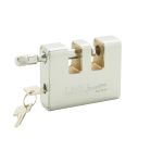 BURG WACHTER 555-DS-90 - QUADRA ARMOURED STEEL DOUBLE SLOTTED SHUTTER LOCK