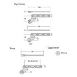 EXIDOR X071 - FLOOR SPRING SINGLE ACTION FITTING KIT