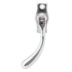 FROM THE ANVIL 20415L - POLISHED CHROME PEAR DROP LOCKING ESPAG FASTENER - LEFT HAND