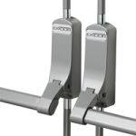 EXIDOR 284 - DOUBLE DOOR SET FOR NON-REBATED DOUBLE DOORS