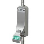 EXIDOR 293A - PUSH PAD SINGLE PANIC BOLT WITH ADJUSTABLE SHOOTS