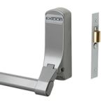 EXIDOR 305 - REVERSIBLE PANIC LATCH WITH CYLINDER MORTICE NIGHT LATCH