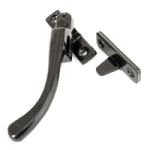 FROM THE ANVIL 33023 - BLACK HANDMADE PEAR DROP LOCKING NIGHT VENT - LEFT HAND