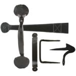 FROM THE ANVIL 33176 - BLACK MEDIUM BEAN THUMB LATCH
