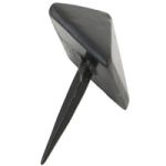 FROM THE ANVIL 33193 - BLACK PYRAMID DOOR STUD 15MM