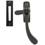 FROM THE ANVIL 33290 - BLACK REVERSIBLE PEAR DROP WINDOW FASTENER