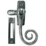 FROM THE ANVIL 33676 - PEWTER PATINA REVERSIBLE MONKEYTAIL WINDOW FASTENER