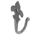 FROM THE ANVIL 33722 - PEWTER PATINA FLEUR DE LYS HOOK