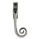 FROM THE ANVIL 33728 - ANTIQUE PEWTER SLIM MONKEYTAIL  LOCKING ESPAG FASTENER - RIGHT HAND