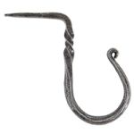 FROM THE ANVIL 33801 - PEWTER PATINA CUP HOOK - MEDIUM