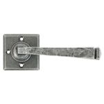 FROM THE ANVIL 33874 - PEWTER AVON LEVER ON ROSE SET UNSPRUNG