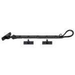 FROM THE ANVIL 33962 - BLACK SHEPHERDS CROOK CASEMENT STAY 305MM